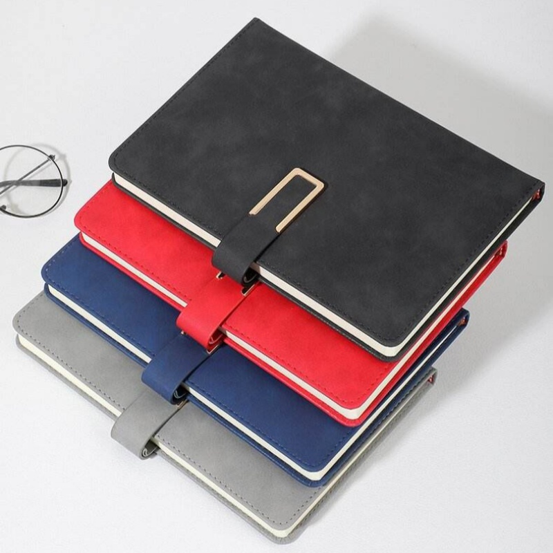 Leather Work Notepad - Vintage A5 Leder-Notizbuch mit Weichem Einband,