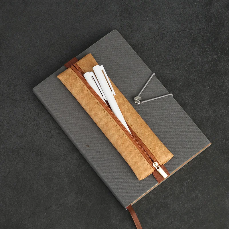 Leather Work Notepad - 1 Stück verstellbarer Stifthalter mit elastischem