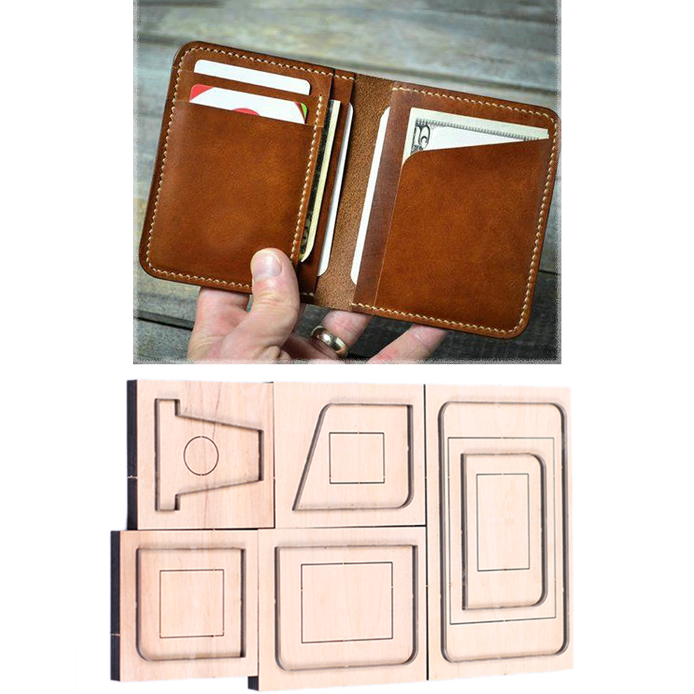 Leatherwork Punch - DIY Lederhandwerk, einfacher Kartenhalter, kleine Geldbörse,