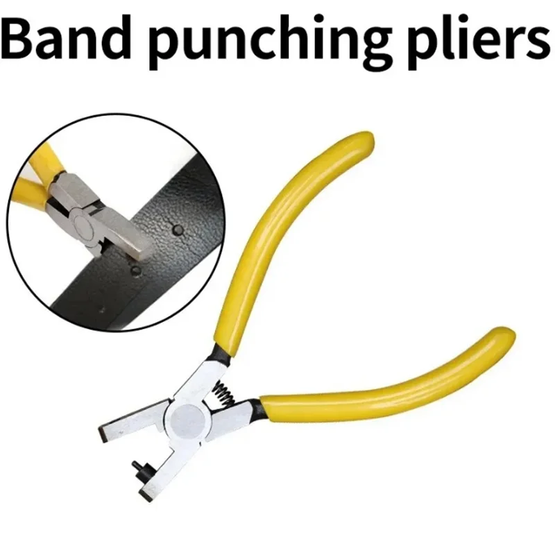 Leather Punch Revolving - Leder Gürtel Locher Zange Öse Puncher