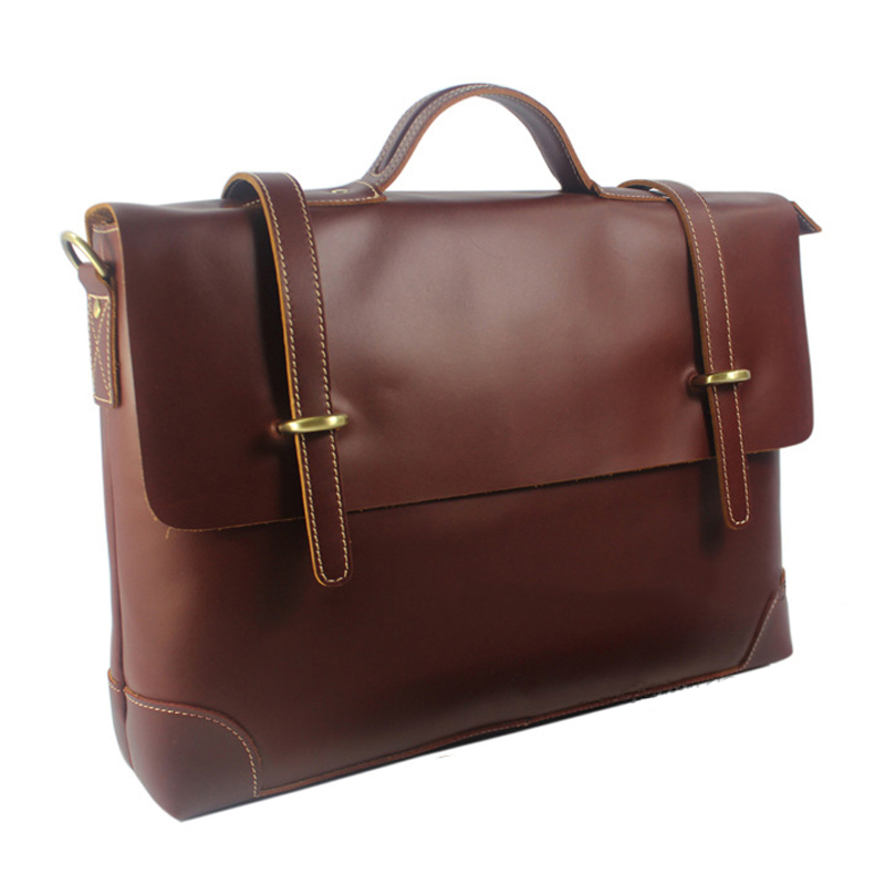 Neue Herren-Aktentasche aus Gl – Leather Work Bag Laptop Bewertung und Preis