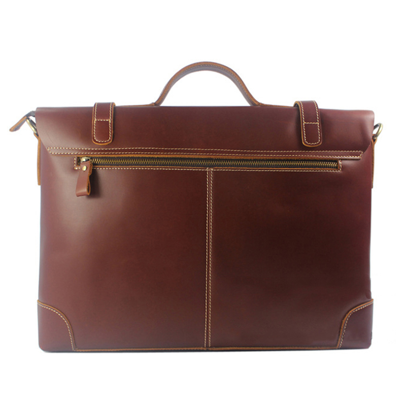 Neue Herren-Aktentasche aus Gl – Leather Work Bag Laptop Bewertung und Preis