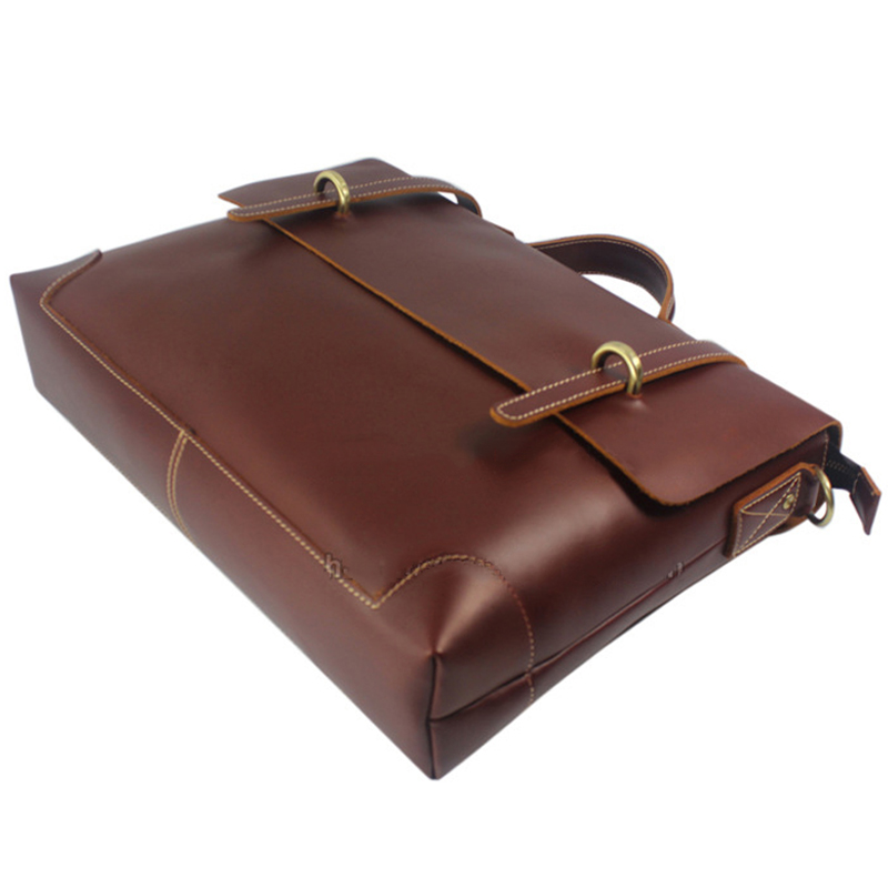Neue Herren-Aktentasche aus Gl – Leather Work Bag Laptop Bewertung und Preis