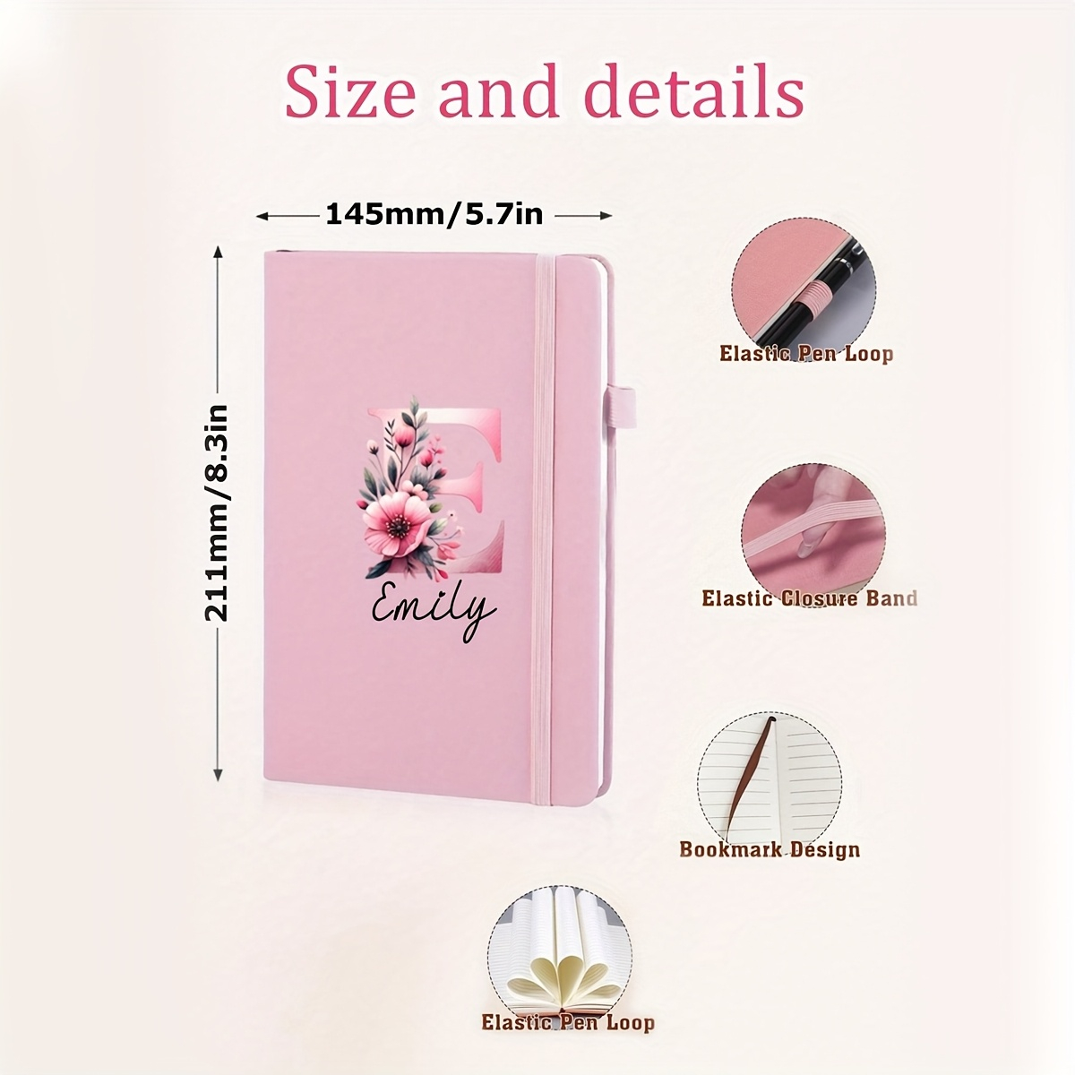 Personalisiertes Leder-Notizbu – Leather Work Notepad Bewertung und Preis