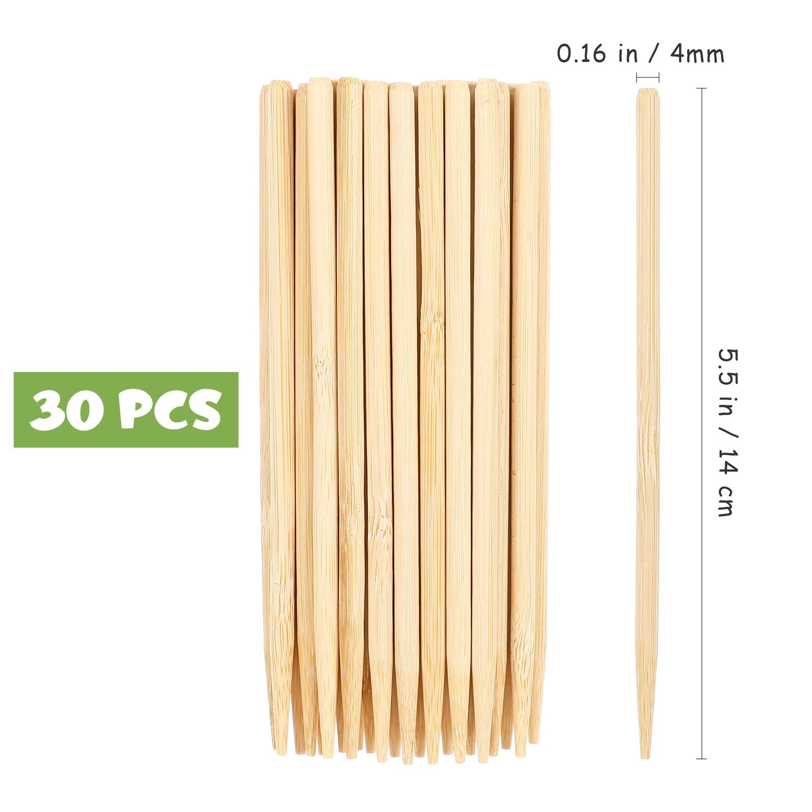 30 Stück Holz-Kratzmalerei-Bam – Leatherwork Diy Bewertung und Preis