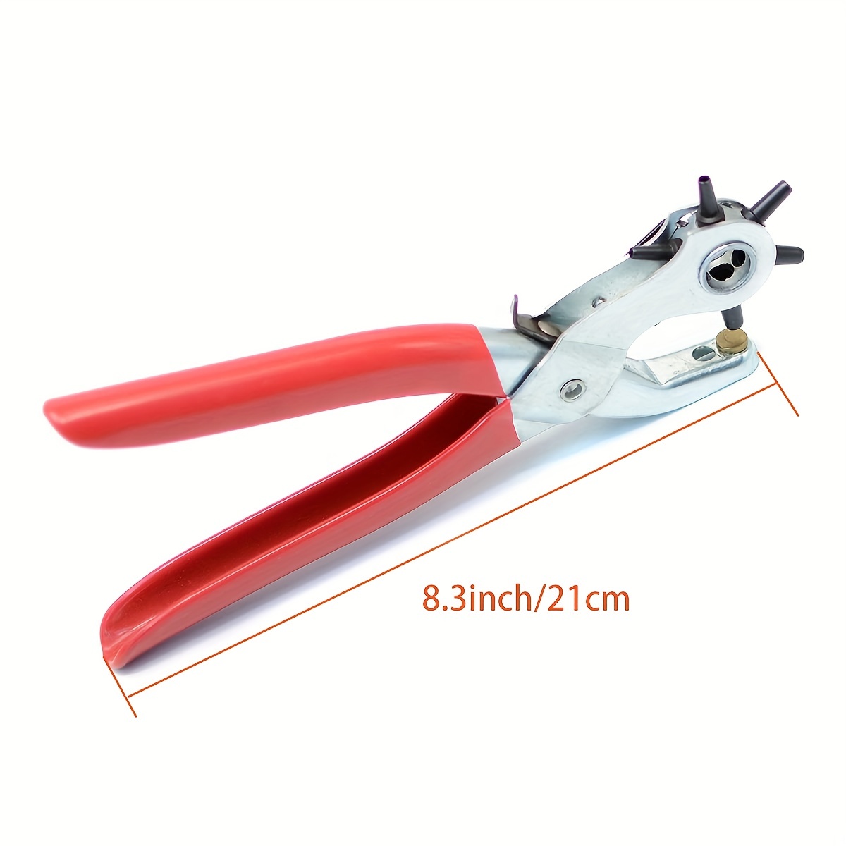 Lederlocher, 9-Zoll-Gürtelloch – Leather Punch Revolving Bewertung und Preis
