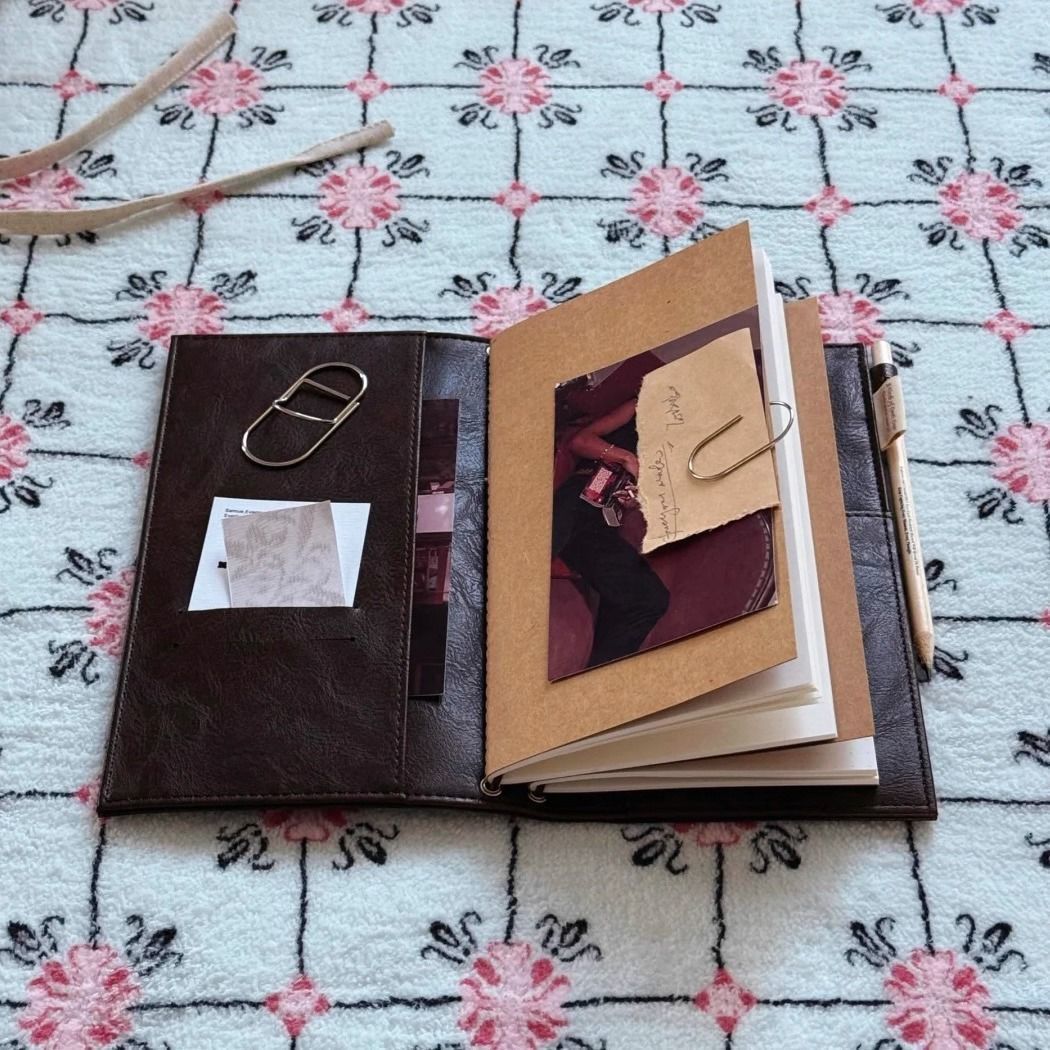 Vintage schwarzes Notizbuch au – Leather Work Notepad Bewertung und Preis