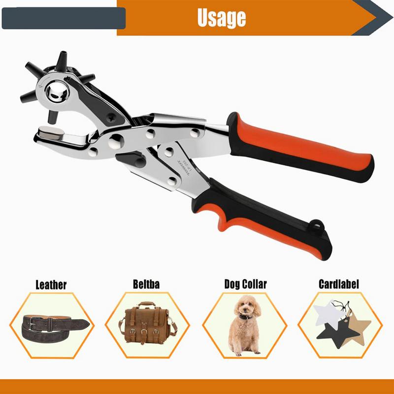 Leder Gürtel Loch Loch zange Ö – Leather Punch Revolving Bewertung und Preis
