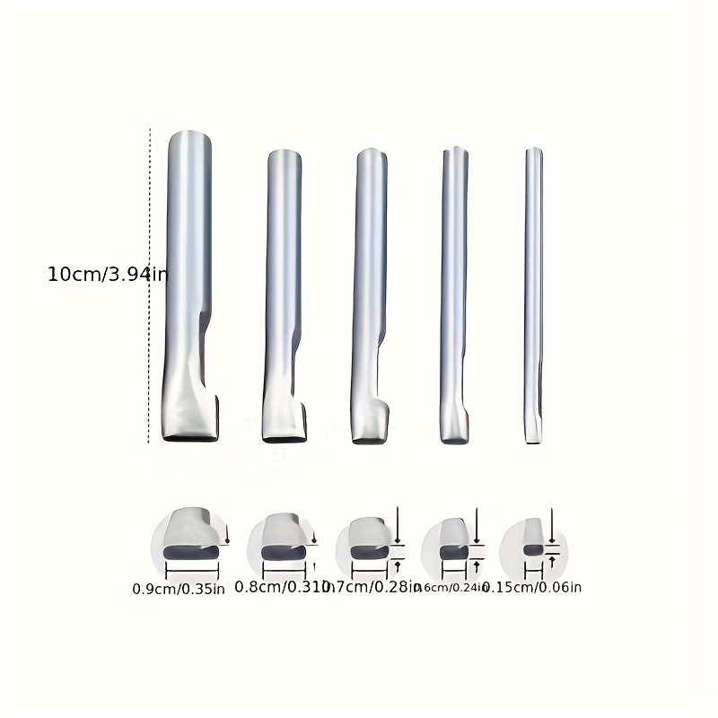 5er-Set Lederlochstanzer für l – Leather Punch Revolving Bewertung und Preis