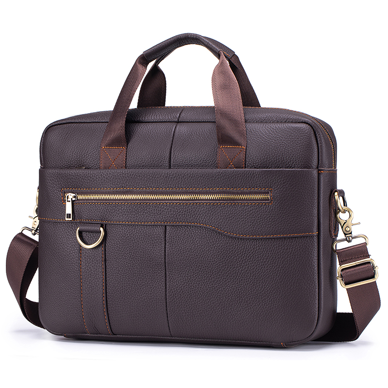 Herren Vintage Echtleder-Akten – Leather Work Bag Laptop Bewertung und Preis