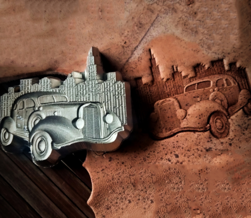 Lokomotive-Stil, säuerlos, Old – Leatherwork Punch Bewertung und Preis