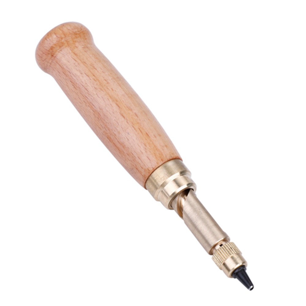 6 Lochgrößen Leder-Lochstanzer – Leather Punch Revolving Bewertung und Preis