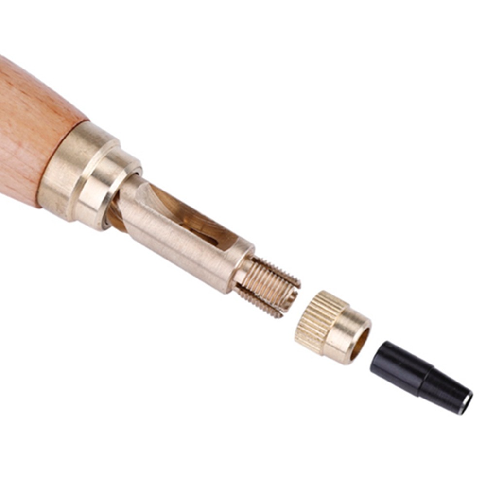 6 Lochgrößen Leder-Lochstanzer – Leather Punch Revolving Bewertung und Preis