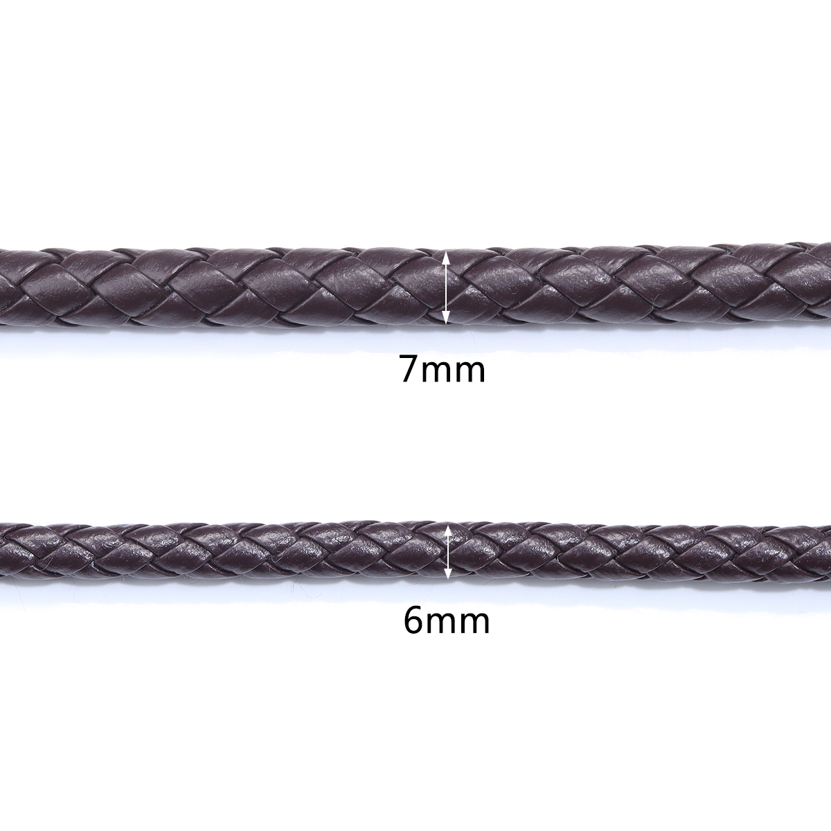5 Yards/Lot 6/7 mm geflochtene – Leatherwork Diy Bewertung und Preis