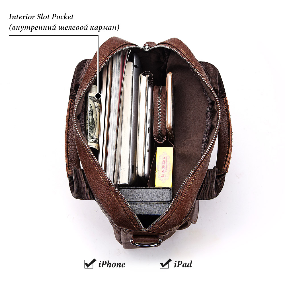 Robuste Taschen aus echtem Led – Leather Work Bag Laptop Bewertung und Preis