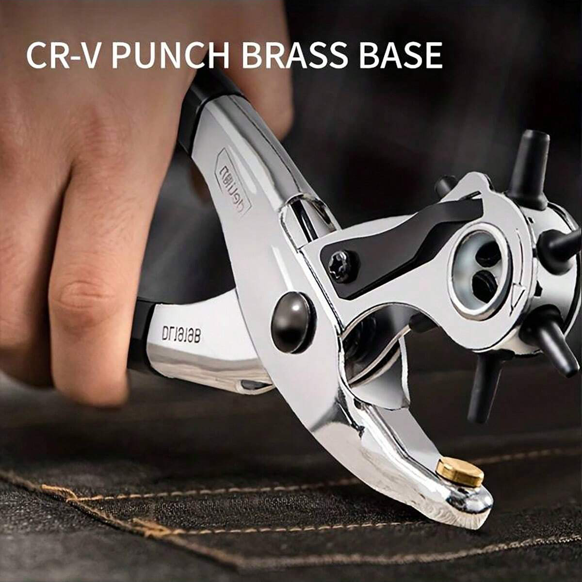 1 Stück Gürtellocherzange, Led – Leather Punch Revolving Bewertung und Preis