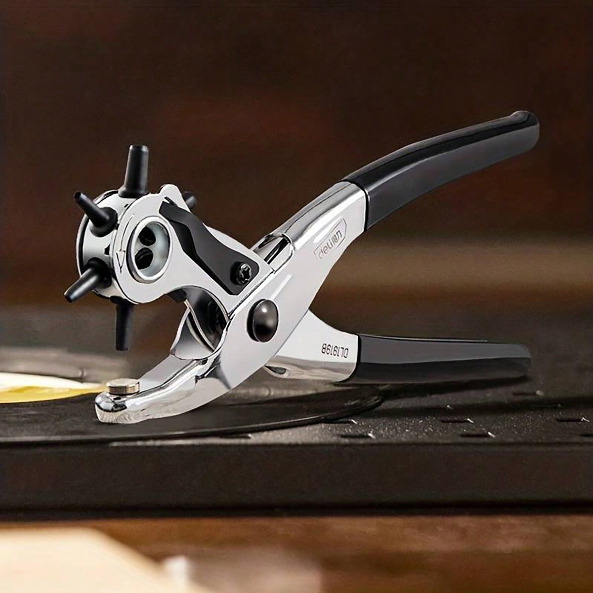 1 Stück Gürtellocherzange, Led – Leather Punch Revolving Bewertung und Preis