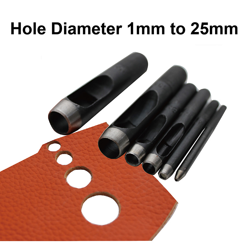 1mm 2mm 3mm 4mm 5mm 6mm 7mm 8m – Leatherwork Punch Bewertung und Preis
