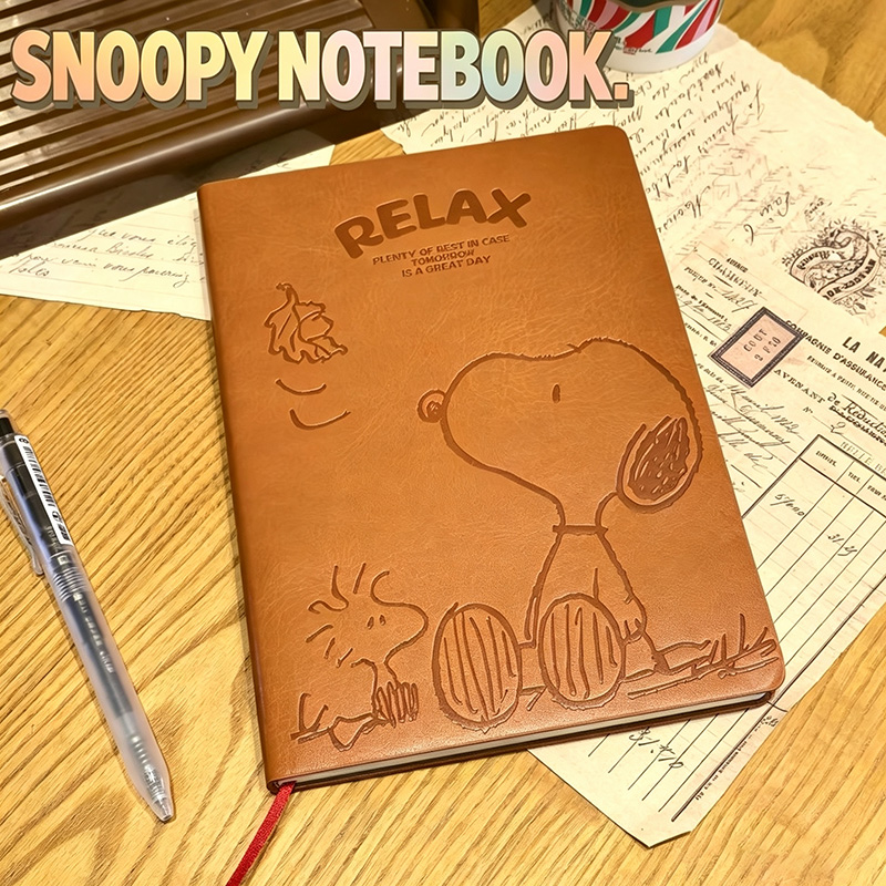 Vintage Snoopy A5 Leder-Notizb – Leather Work Notepad Bewertung und Preis